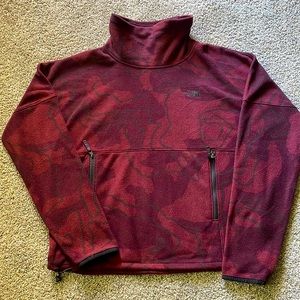 {The North Face} fleece cowl neck layer